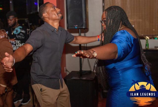 A couple dancing