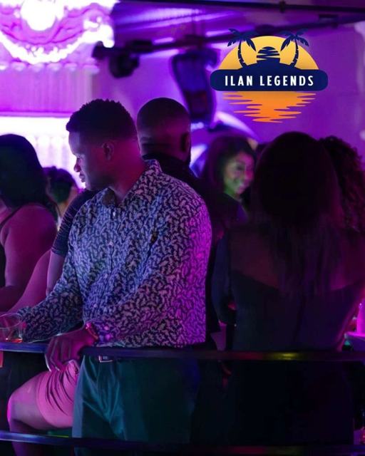 Guests watching the show